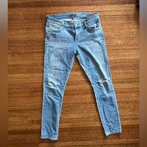 AGOLDE Colette Distressed Jeans Size 30